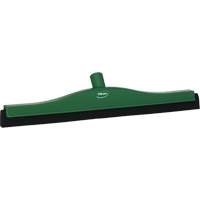 Fixed Head Food Hygiene Floor Squeegee, 20", Green Action Paper