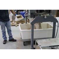 Mega Scoop, Plastic, Red, 128 oz. Action Paper