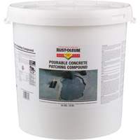 Concrete Saver&reg; Pourable Concrete Patching Compound, Kit, Grey Action Paper