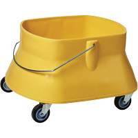 Champ Mop Bucket, 8 US Gal. (32 qt.) Capacity, Yellow Action Paper