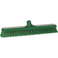 Deck & Wall Scrub Brush, Stiff Bristles, 19", Polyester, Green Action Paper