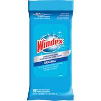 Lingettes nettoyantes pour verre et surfaces de Windex, Sachets Action Paper