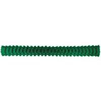 ColorCore Push Broom, Fine Bristles, 24", Polypropylene, Green Action Paper