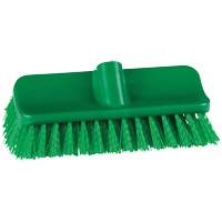 Brosse &agrave; angle double ColorCore pour surfaces hautes et basses, Soies Ferme, Longueur de 10", Vert Action Paper