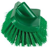 Brosse &agrave; angle double ColorCore pour surfaces hautes et basses, Soies Ferme, Longueur de 10", Vert Action Paper