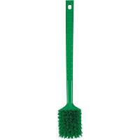 Brosse &agrave; manche long ColorCore, Soies Ferme, Longueur de 20", Vert Action Paper