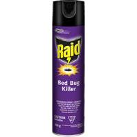 Raid&reg; Bed Bug Killer Insecticide, 350 g, Aerosol Can, Solvent Base Action Paper