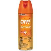 OFF! Active&reg; Insect Repellent, 15% DEET, Aerosol, 170 g Action Paper