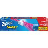 Ziploc&reg; Slider Freezer Bags Action Paper