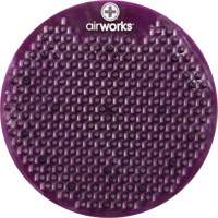 AirWorks&reg; Splash Free Urinal Screens Action Paper