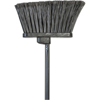 Angled Broom with Metal Handle, 48" Long Action Paper