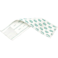 Flat Mop Pad, Scrubber, Microfibre, 4-3/4" x 16" Action Paper