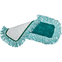 Dry Pad with Fringe, Hook and Loop Style, Microfibre/Polyester, 18" L x 5-3/4" W Action Paper