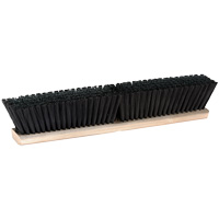 Push Broom Head, 18", Medium, Polypropylene Bristles Action Paper
