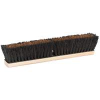 Push Broom Head, 36", Coarse/Medium, Tampico/Palmyra Bristles Action Paper