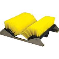 Bi-Level Boot Brush, 12" Long Action Paper