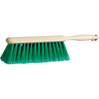 Counter Brush, 12-3/4" L, Polypropylene Bristles, Green Action Paper