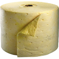 Chemical Sorbent Roll, Heavyweight, 150' L x 15.25" W, 35.9 gal Absorbancy Action Paper