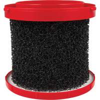 Wet Vacuum Filter, Foam, Fits 1.6 - 2.5 US gal. Action Paper