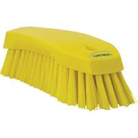 Grande brosse &agrave; main oblique, Soies Ferme, Longueur de 8", Jaune Action Paper