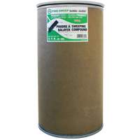 Pine Sweep Dust Buster Sweeping Compound, Drum, 220.46 lbs. (100 kg) Action Paper