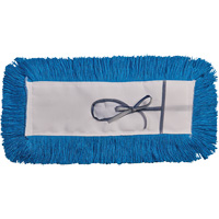 Static-H Dust Mop, Tie-On Style, Nylon, 60" L x 5" W Action Paper