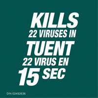 Lingettes d&eacute;sinfectantes, 75 lingettes Action Paper