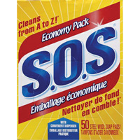 S.O.S. Scouring Pads Action Paper