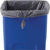 Untouchable&reg; Square Recycling Container, Bulk, Plastic, 23 US gal. Action Paper