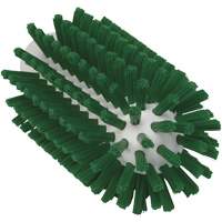 2.5" Brush, Stiff Bristles, 5-3/5" Long, Green Action Paper