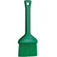 3" Pastry Brush, Soft Bristles, 7-3/4" Long, Green Action Paper
