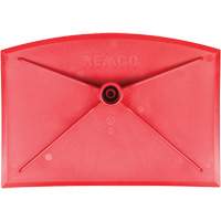Food Hoe Head, Red, 8" W x 11-1/4" L Action Paper