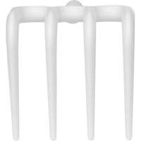 Hygienic Rake, Plastic, White Action Paper