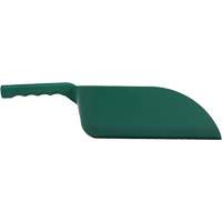 Metal Detectable Hand Scoop, Plastic, Green, 82 oz. Action Paper