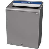 Configure Mixed Recycling Waste Container, Bulk, Steel, 45 US gal. Action Paper