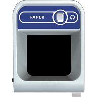 Configure Paper Waste Container, Bulk/Curbside/Deskside, Steel, 45 US gal. Action Paper
