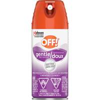 Off!&reg; Gentle Insect Repellent, DEET Free, Aerosol, 142 g Action Paper