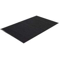 Tapis &agrave; nervures doubles, Essuie-pieds/grattoir, 3' x 5' x 1/4", Charbon Action Paper