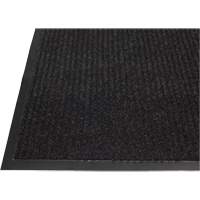 Tapis &agrave; nervures doubles, Essuie-pieds/grattoir, 3' x 5' x 1/4", Charbon Action Paper