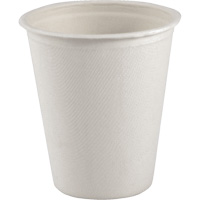 Gobelet compostable &agrave; paroi unique pour boisson chaude, Papier, 8 oz, Blanc Action Paper