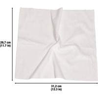 Washable Cleaning Cloths, Microfibre, White Action Paper