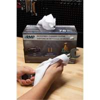 Washable Cleaning Cloths, Microfibre, White Action Paper