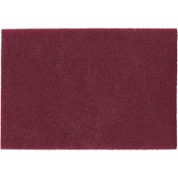 Disposable Floor Pad, Stripping, Maroon Action Paper