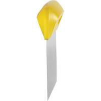 Coupe-p&acirc;te flexible en acier inoxydable, Jaune, 4-1/2" la x 5-3/4" lo Action Paper