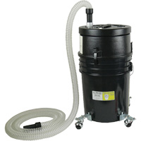 High Capacity HEPA Abatement Vacuum, Dry, 5 US Gal. (18.92 Litres) Action Paper