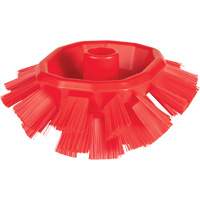 Brosse UST pour cuves, Soies Ferme, Longueur de 7-1/2", Rouge Action Paper