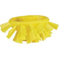 Brosse UST pour cuves, Soies Ferme, Longueur de 7-1/2", Jaune Action Paper