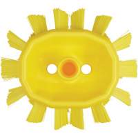 Brosse UST pour cuves, Soies Ferme, Longueur de 7-1/2", Jaune Action Paper