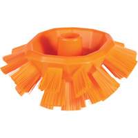 Brosse UST pour cuves, Soies Ferme, Longueur de 7-1/2", Orange Action Paper