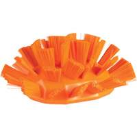 Brosse UST pour cuves, Soies Ferme, Longueur de 7-1/2", Orange Action Paper